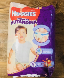 Confezione di pannollini Huggies Mutandina 15-25kg NUOVI