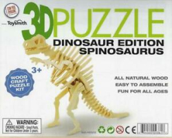 3D Puzzle in legno Spinosaurus Toysmith NUOVO
