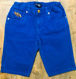 Bermuda jeans blu elettri o 8-10a R.Lauren