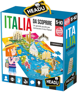 Puzzle Italia da scoprire Headu
