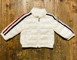 Moncler 100gr bia 3-6m NUOVO
