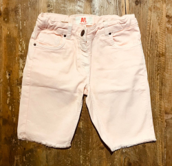 Bermuda jeans rosa 8-9a AO