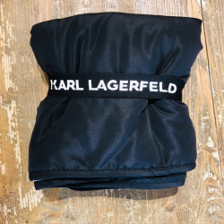 Copertina da culla imb nera Karl Lagerfeld NUOVA