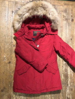 Woolrich lungo capp pelo rosso 8a F