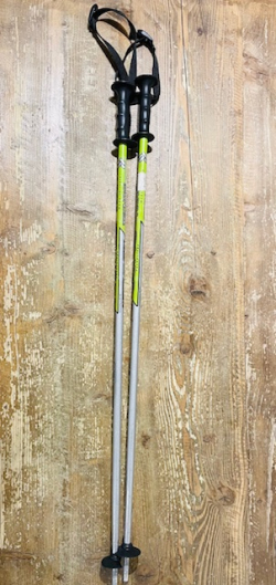 Racchette da sci verdi Tecno
