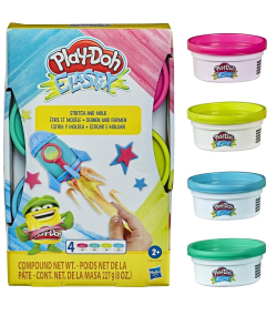 Play-Doh Elastix 4 colori NUOVO