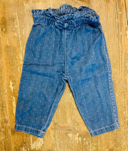 Jeans leggeri pois 3-6m P.B.