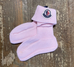 Calze cot rosa Moncler NUOVE